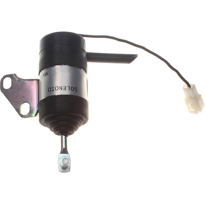 FridayParts 12V Stop Solenoid 16851-60014 1685160014 for Kubota RTV900 ZD18 ZD21 ZD221 ZD321 ZD323 BX2350D BX2360 BX24D BX25 G2160 TG1860 GR2100