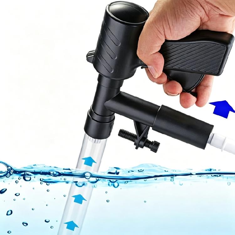 Manual Gravel Vacuum And Water Changer Tool Simple Hand Pump Aquarium Water Changer Fish Tanks Cleaning Tool