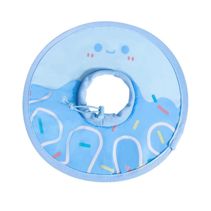 

Cats Recovery Cone Lightweight Soft Adjustable Collar for Kittens and Puppies Post Operative Protections XS