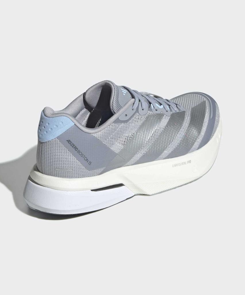 Adidas Adizero Boston 13 W - Halo Silver: Glow Blue / Js4949