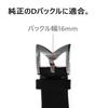 King Watch Compatible with GaGa Manuale 48mm Embossed Aftermarket [Import Original] Parts, Milano, Strap, Crocodile, White,