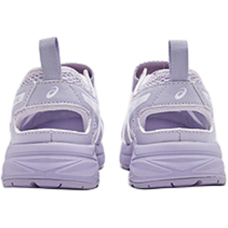 Asics Synthetic Leather Fabric Running Kids Contend MJ PS Series Comfortable Versatile Low-Top Sandals Kids Sandals Purple 1014A383-500