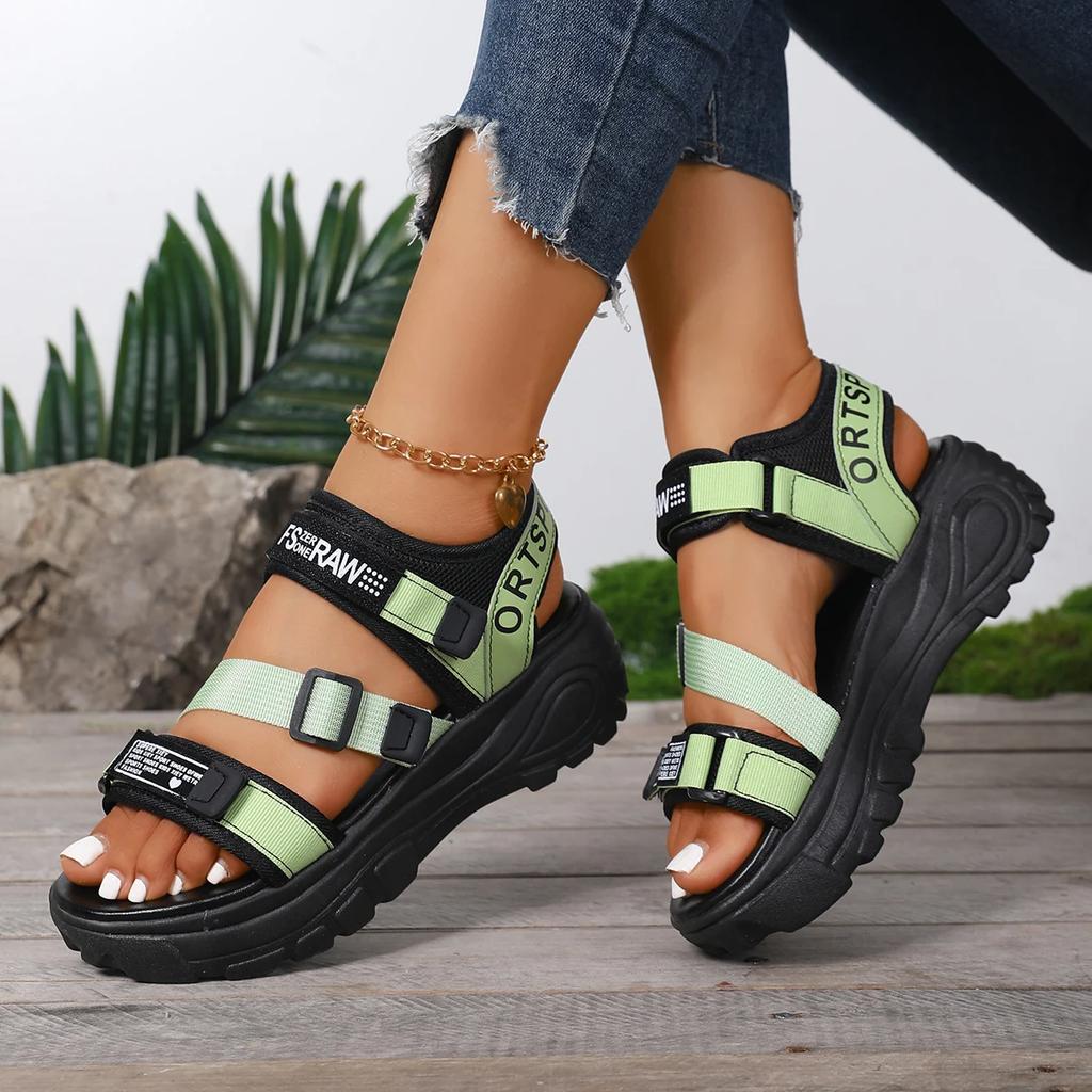 Trend Summer Women Wedge Sandals Plus Size Designer Shoes for Women Comfortable Luxury Sexy Platform Sandals Zapatos De Mujer
