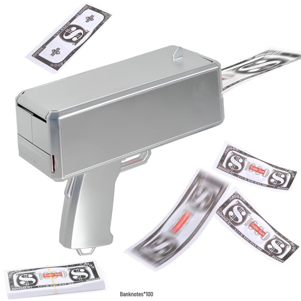 Electric Money Spraying Toy Gun - TikTok Hot Seller