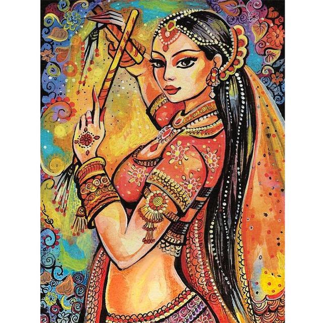 5D DIY Diamond Painting Woman Modern Picture of Rhinestone Diamond Embroidery Sales Cross Stitch Mosaic Wall Home Decor