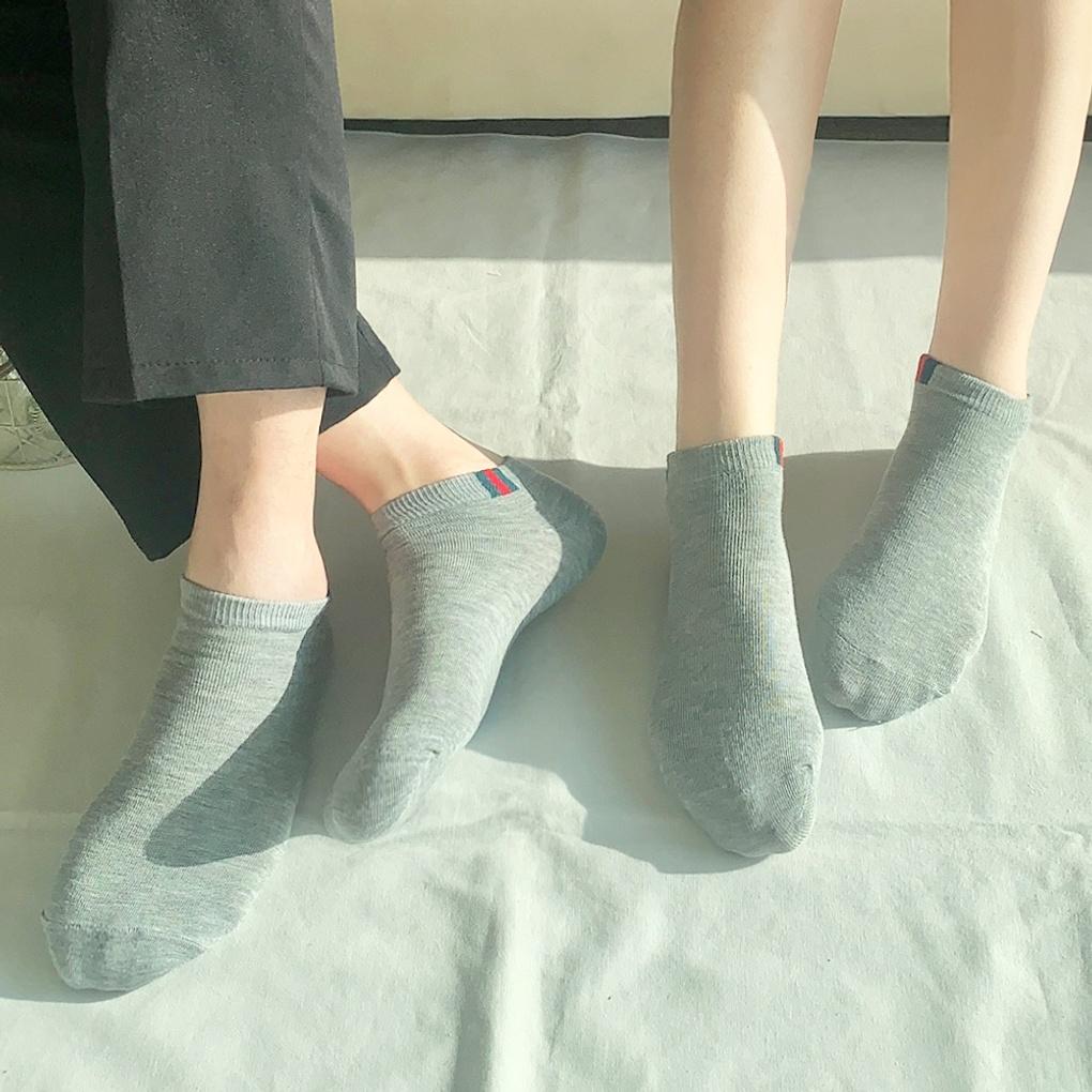 6 Pairs of 3-point Sneaker Socks for Men and Women