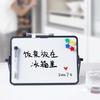 A4 Size Magnetic Double Side Whiteboard Tabletop Scaffolding Erasable Writing Board Children Graffiti 30.5x21.5cm