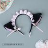 A factory-priced cute olita hairpin plush animal headdress handmade bell cat ear headband