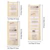 Non-woven Fabric Document Hanging Storage Bag 3/6/9-layer Folding Hanging File Large Capacity Pocket Chart Deskside Hanging Bag