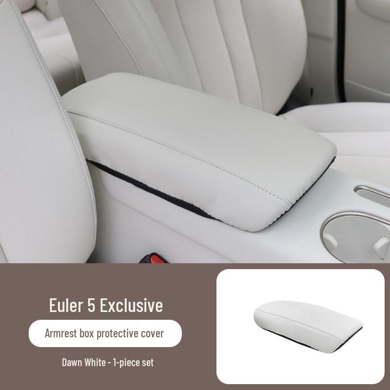 

ORA5 Center Console Armrest Cover, Full Leather, Original Color, Interior Decoration.