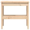 VidaXL Table console 80x40x75 cm Bois massif de pin 814304