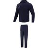 Running Hooded Jacket Outdoor Fitness Straight Leg Long Pants Casual Sports Suit Men Sportswear 23600303-409+23600703-409