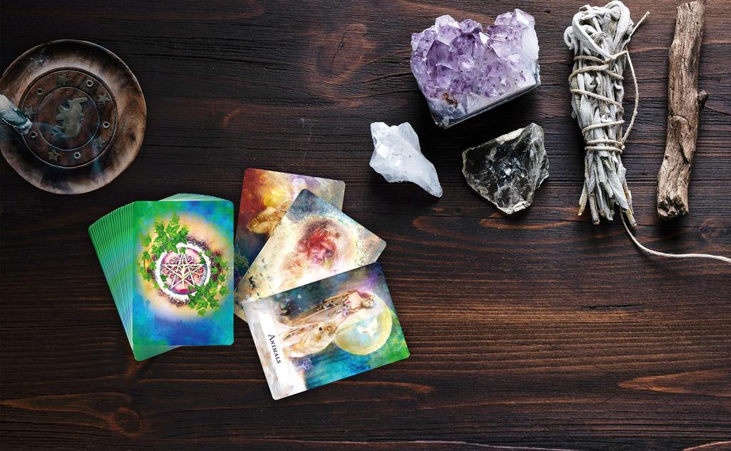 Oracle Card Affirmation Japanese Edition Fortune Telling Oracle with Japanese Instruction Manual I.I.J [Spellcasting Card]