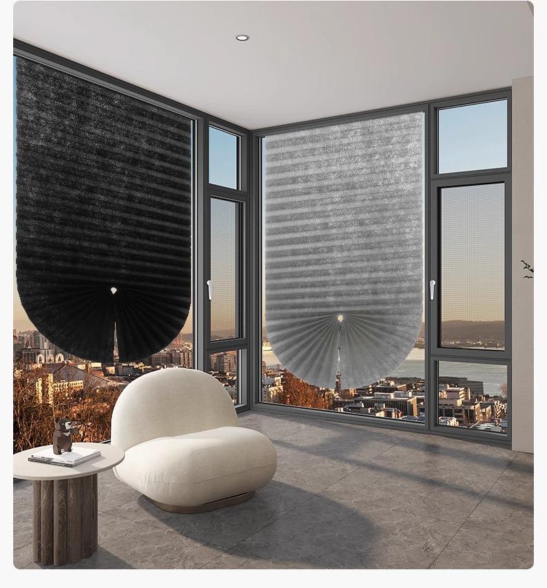 Pearl Cotton Blackout Heat Insulation Curtain for Balcony and Kitchen Windows