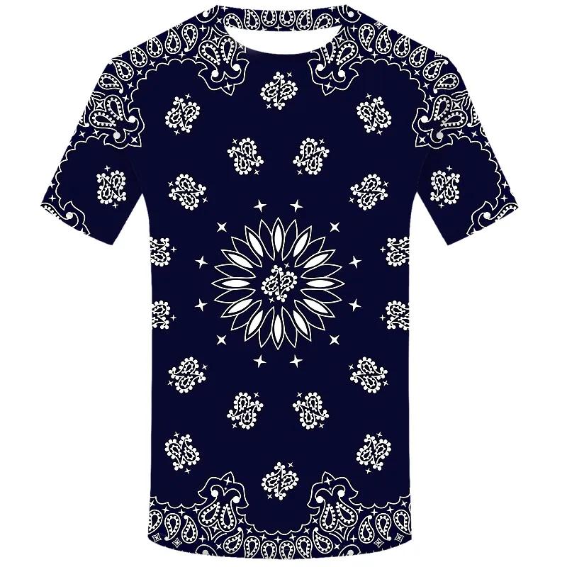 Bobby 2 Mode Bandana Grafische T-shirts Zomer Trend Korte Mouw Heren 3D Geprinte T-shirts Casual Streetwear Oversized Coole T-shirts Tops S