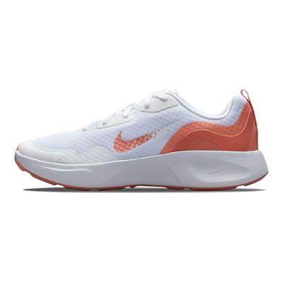 Wearallday SE Comfortable Fabric Shock Absorbing Durable Breathable Low Top Running Shoes Kids Sneaker White Orange DO9377-100