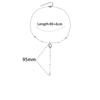 Trendy Delicate Heart Shaped Pendant Dainty Fine Chains Necklaces Chain Gold Plated Zircon Stainless Steel Women's Fashion Gift