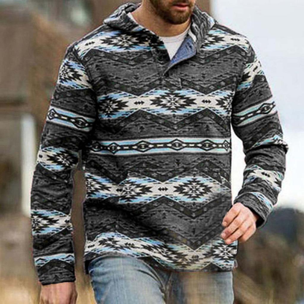 Men's Casual Hoodie Long Sleeve Sweatshirt Jacket Jacket Sweater Top