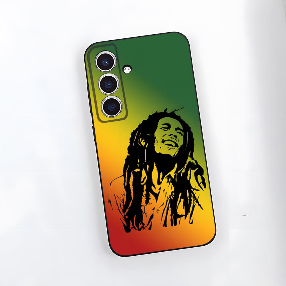 Bob Marley Rasta Lion Phone Case For Samsung S26 S25 Plus S20 S20 Plus S22 Ultra S23 FE S21 Plus S21 Ultra Soft Cover