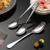Korean Long Handle Stainless Steel Dinner Spoon