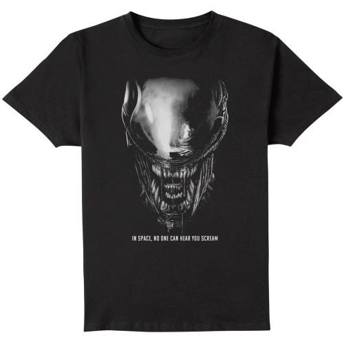 Alien Unisex Adult Close Up T-Shirt