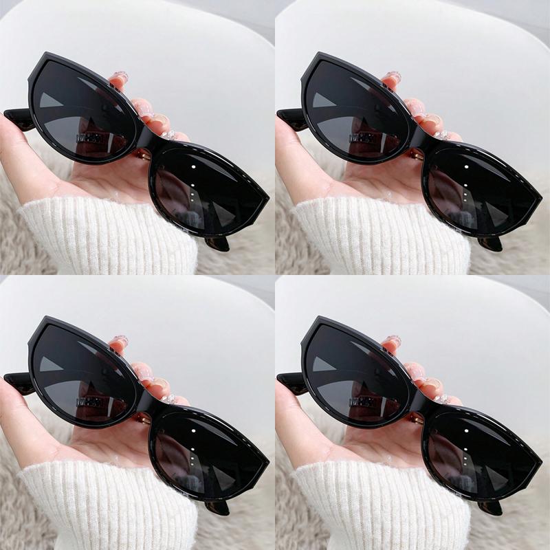 Protective Glasses 1/4pcs Fashion Small Cat Eye Sunglasses Vintage Brand Designer Sun Glasses Female Multi Color Eyewear UV400