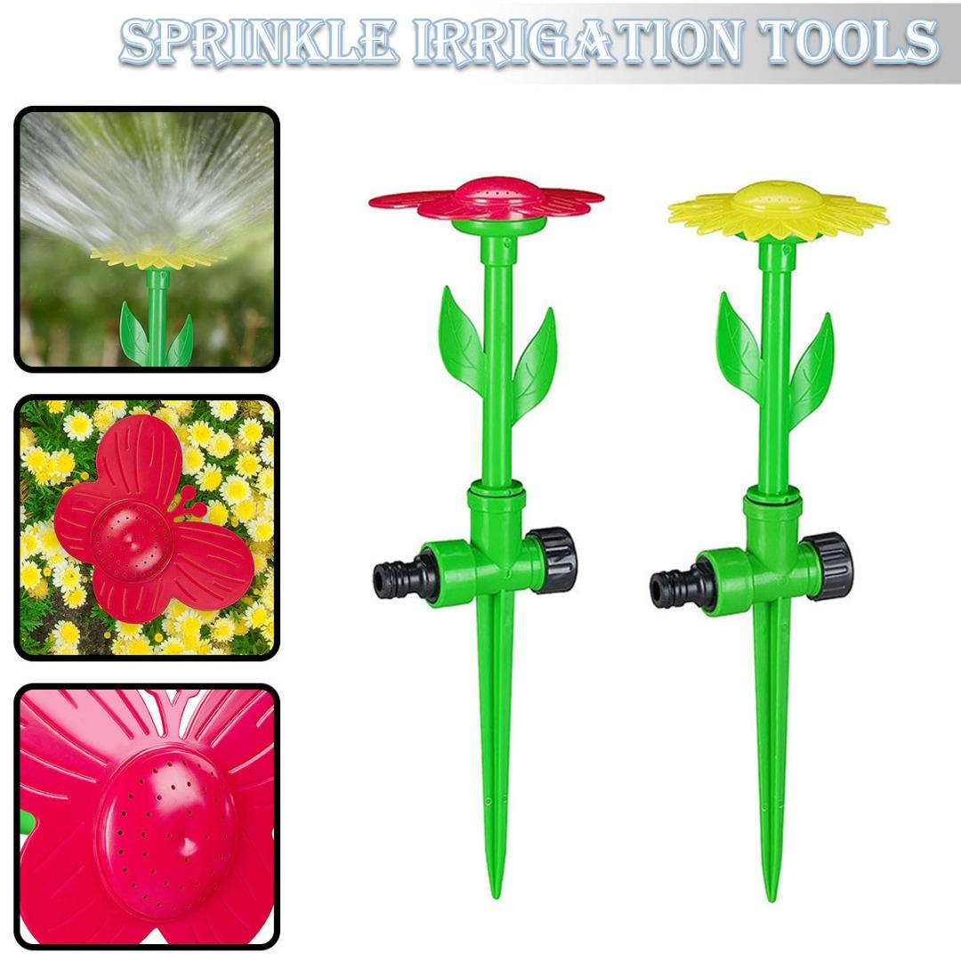 

PDTO Sunflower Garden Sprinkler Yard Irrigation System for Watering and Kids Playing