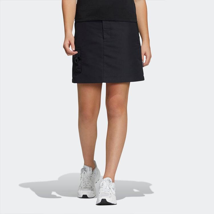 adidas Originals Casual Short Skirts Women's Black HE6593
