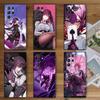 Honkai Star Rail Kafka Soft Phone Case for Samsung Galaxy S26 S25 Edge S24 Ultra S23 Plus S22 S21 FE S20 Black Cover Back Shell