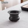 Zen Style White Ceramic Tea Strainer