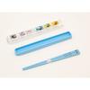 OSK Thomas the Tank Engine Pull-Lid Chopstick Box Set, Blue [HS-11] Dishwasher Safe