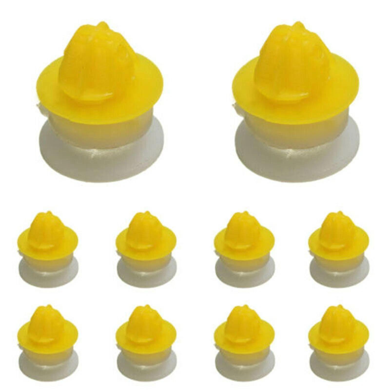 20pcs Plastic Exterior Moulding Trim Clips Door Sill & Wheelarch Exterior Boot Trims Slips For Land Rover Discovery, Freelander 20pcs