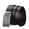Belt Men'S High-End Business Leather Toothless Automatic Buckle Leather Men'S Belt