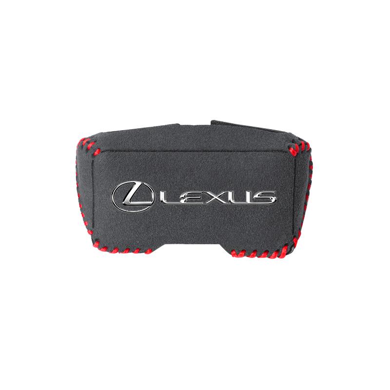 Leather Car Seat Belt Clip Protector Cover Anti-Scratch Buckle For Lexus IS250 IS200 CT200h GS300 LS430 RX450h LX570 IS300 ES300