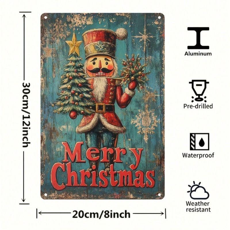 

Vintage Metal Tin Sign Wall Art Home Decor 20x30cm