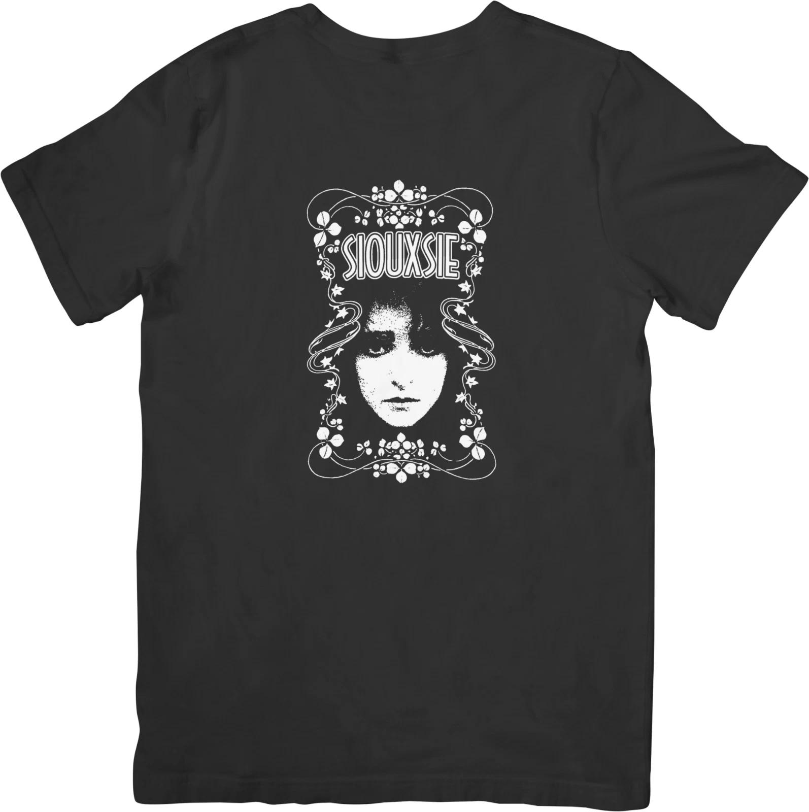 

Siouxsie and the Banshees Music Fit for Men & Women Quality Cotton T-Shirt Black XL