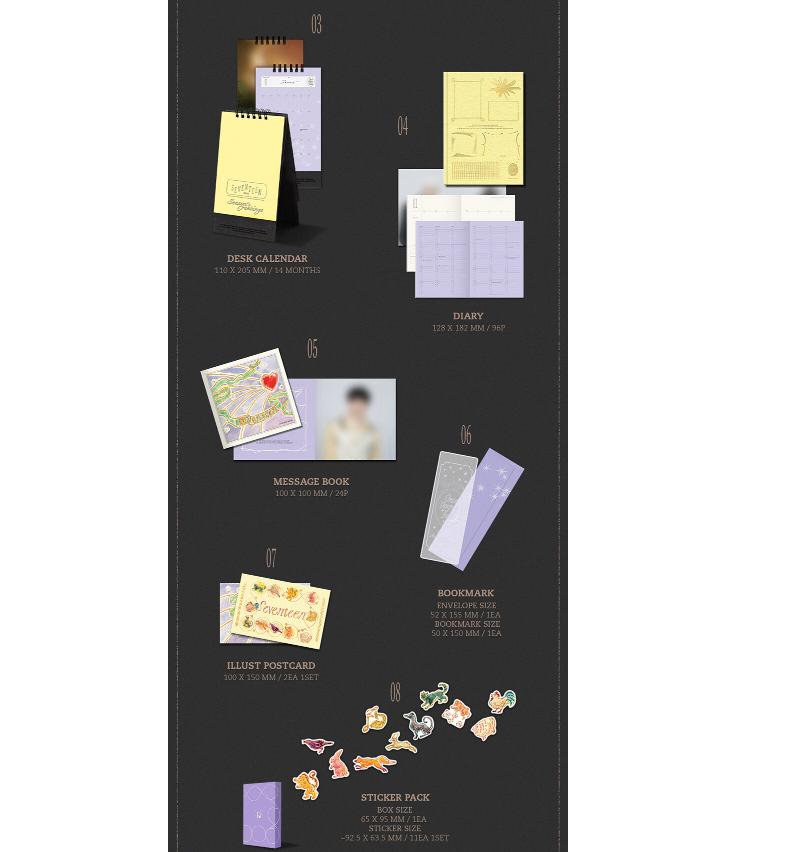 Seventeen 2026 Season’s Greeting Once Upon a Fable