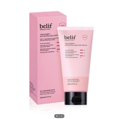 Super Knights Pore Firming Vegan Pack Cleanser 150ml