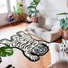 Carpet Living Room Cute Cartoon Tiger Decor Carpets Easy Clean Bedroom Bedside Large Area Rug Home Decoration Cloakroom Foot Mat