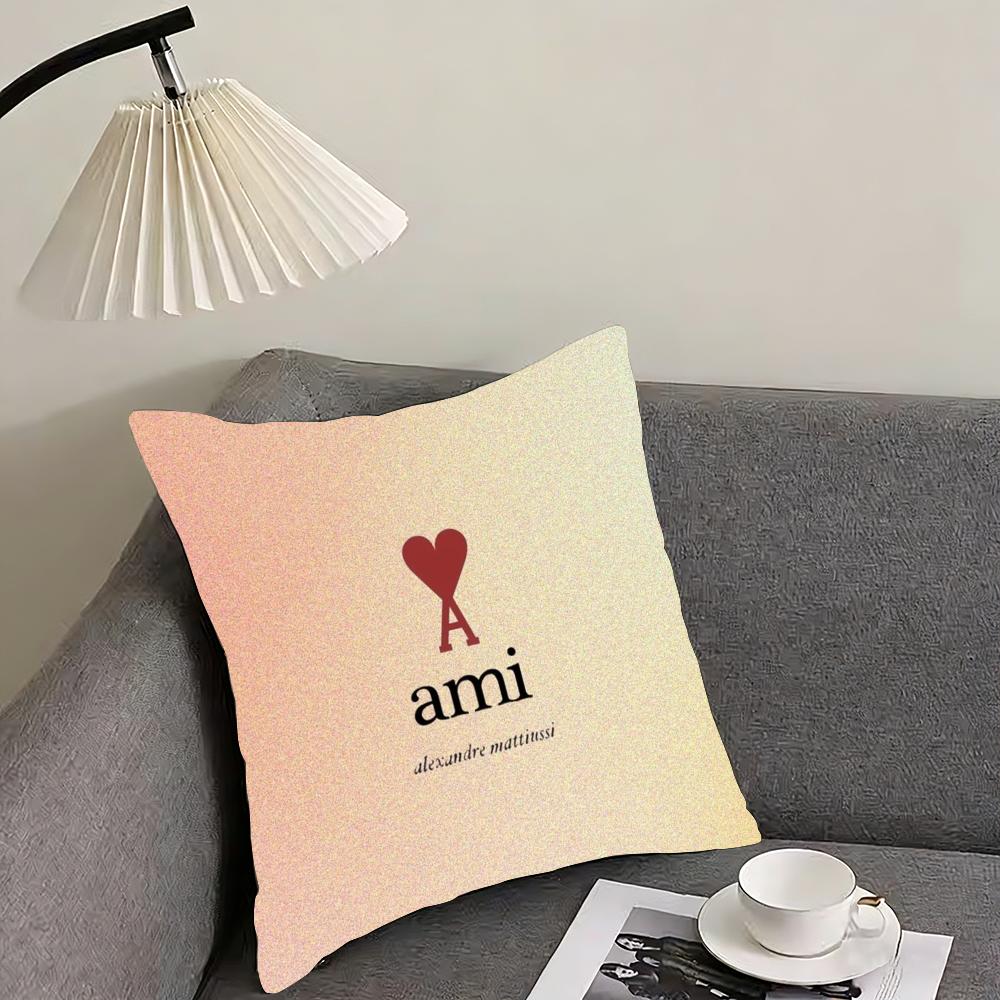 Fashion Luxury A-Ami Brand Cushion Cover Pillowcase Ultra Soft Skin Friendly Fabric Cloud Like Comfort & Concealed Zipper