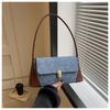 Vintage Minimalist Single Shoulder Bag 2023 Autumn New Fashion Casual Handbag