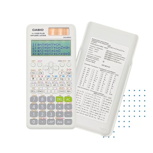Casio fx-115ESPLS2 White Advanced Scientific Calculator with Natural Display