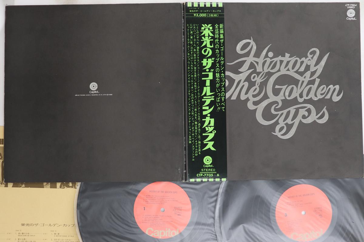 

LP Record GOLDEN CUPS - History Of The Golden Cups CTP7705 CAPITOL 1974 Japan Obi Japanese Pop/Rock Used