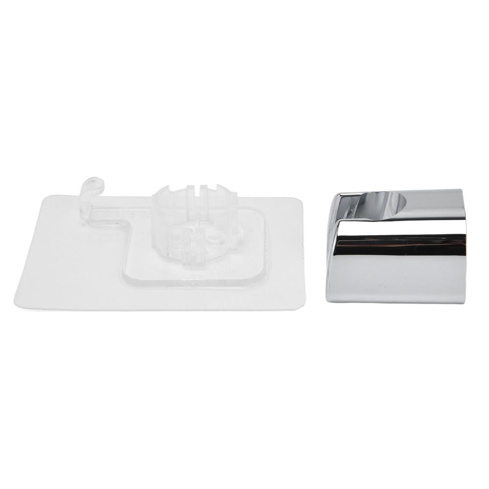 Adhesive Shower Head Holder ABS Material Shower Sprayer Hanger Shower Head Accessory  Home Use