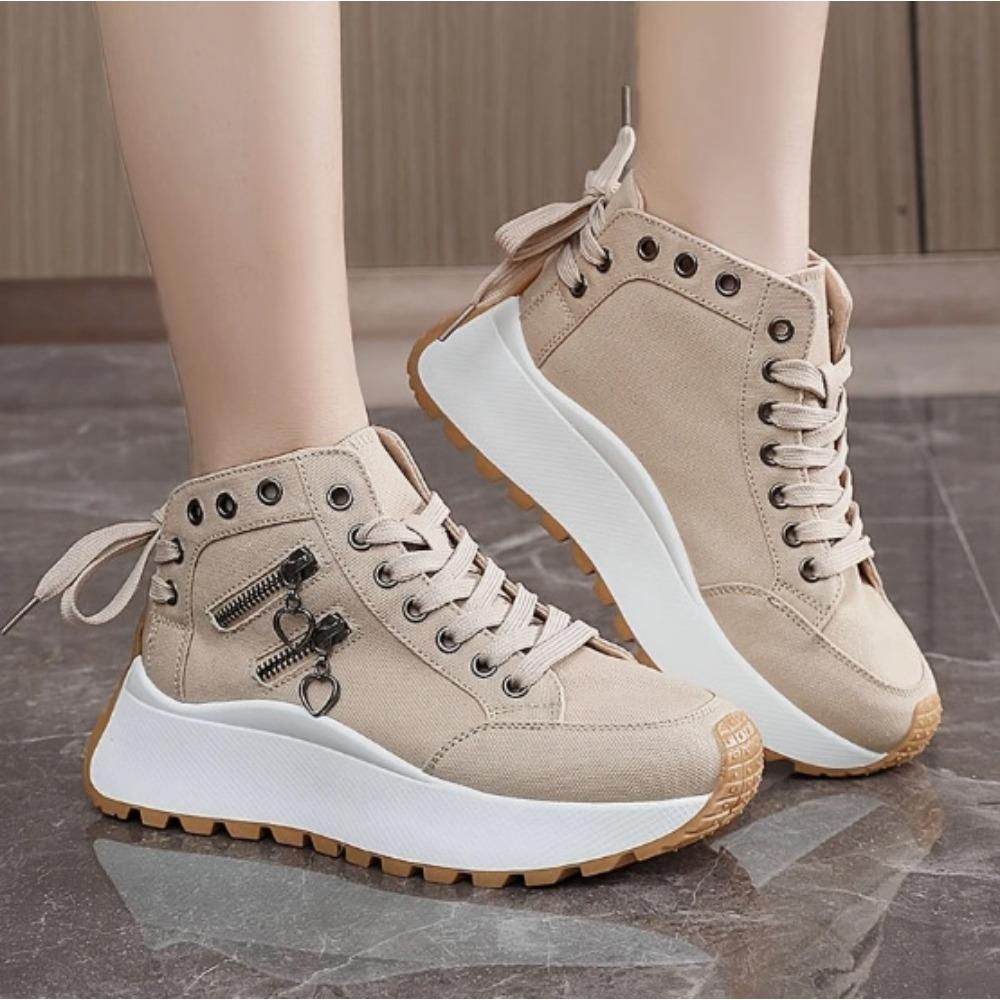 Designer Women Sneakers High Top Denim Canvas Shoes Platform Sneakers