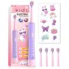 JTF Electric Rechargeable 5 IPX7 Battery Life Suitable for Ages Toothbrush Kids' Toothbrush, 2-Minute Timer, 30-Second Alert, Modes, Age-Specific