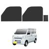 SEIWA Magnetische Front- und Seitenvorhänge für Suzuki Every Hergestellt mit Grad 3 Verdunkelung UV Speziell für Auto entwickelt Auto und Sonne Kompatibel mit Nissan NV