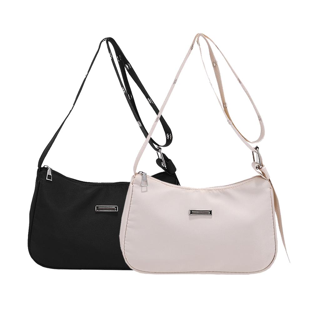 Buy Fashion Women Nylon Shoulder Bags Female Casual Solid Color