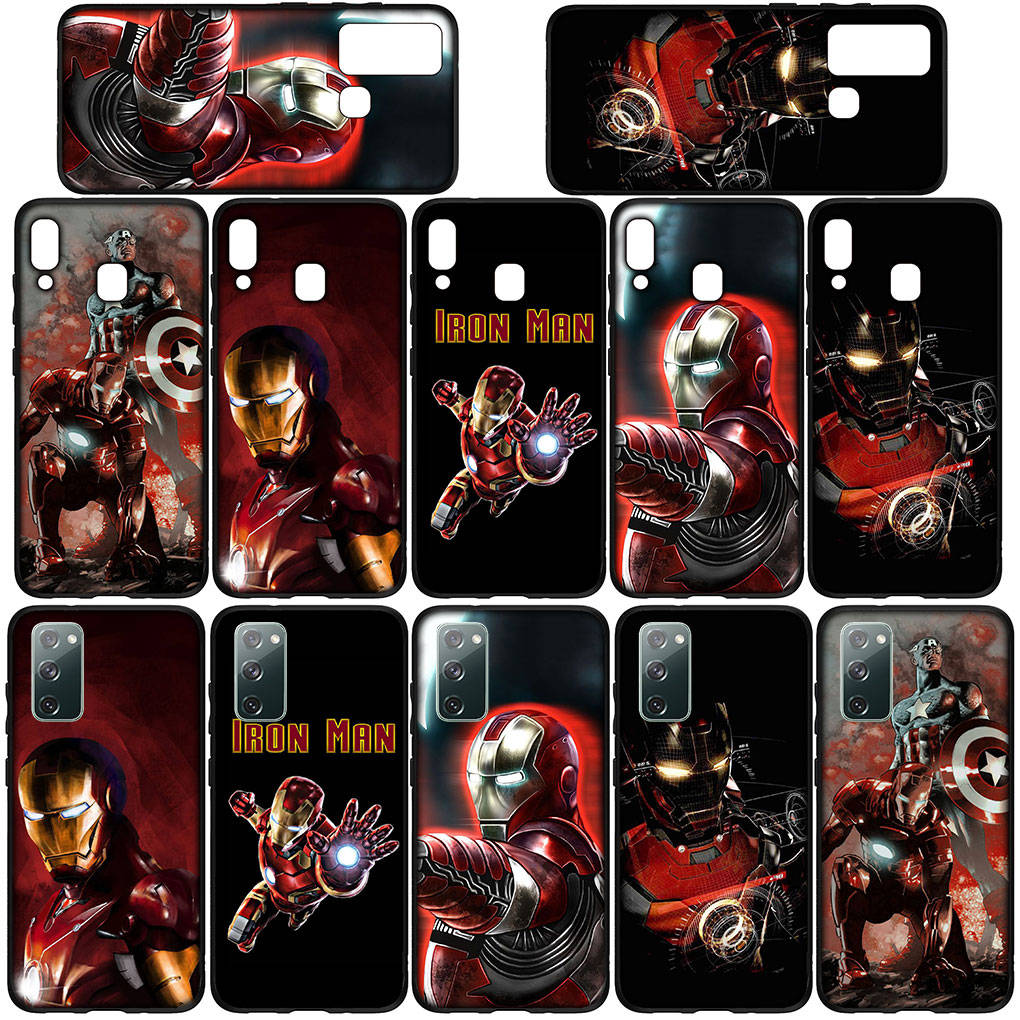 Cover for iPhone 16 15 Xiaomi Redmi Note 14 13 12 11 Pro Max X 8 9 16e Samsung Galaxy S25 S24 S23 Moto G85 14C OPPO Huawei Iron Man Ironman Phone Case