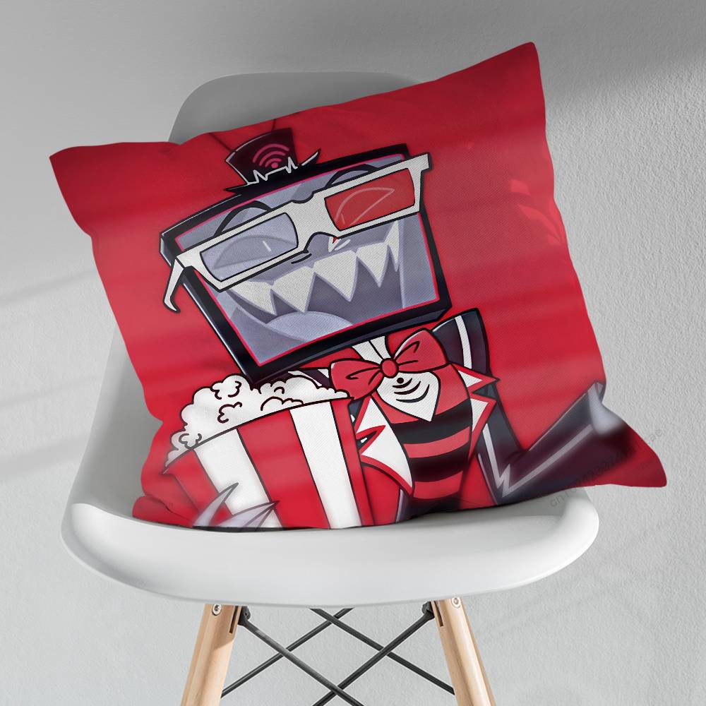 HHazbin Vox Hotel Vertraue Uns Kissen über Wohnzimmer Sofa Kissenbezug Heimdekoration Schlafzimmer Zimmer Bett Kissenbezug
